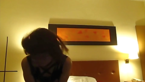 Asian slut with huge tits and a sexy body getting fucked