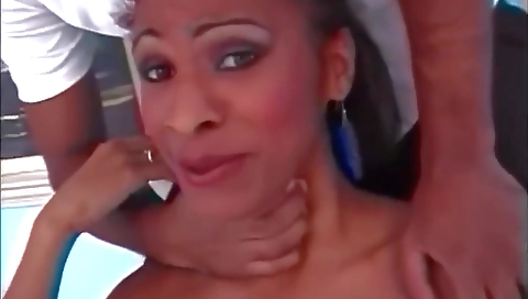Brazilian brunette with a tattooed pussy 18+ sex scene