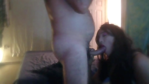 Bareback sex video with guy fucked a shemale with his big cock