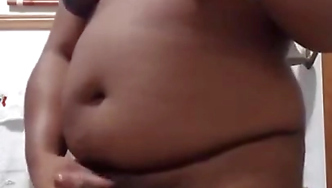 Bebe Black Thick Transgender Woman Playing With Her Dick