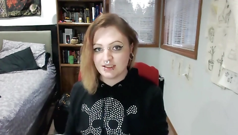 A webcam video with a small round tits being fucked in a different way
