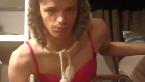 Sexy pornstar with hot body masturbating in amateur video
