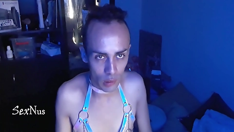 A girl with a tattooed body has sex with a dude in her body
