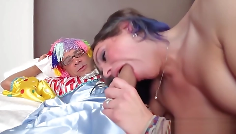 Hot tranny with a big booty and a great ass enjoys a big dick