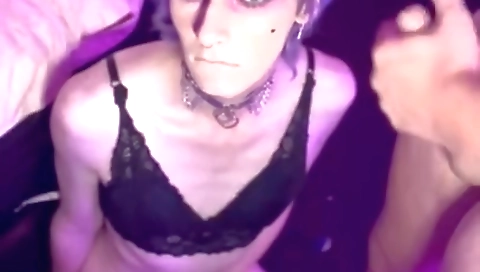 Cassie Moans Cumshot To Face And Eyes While Masturbating