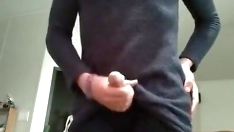 Amateur shemale with a juicy pussy makes her lollipop leak